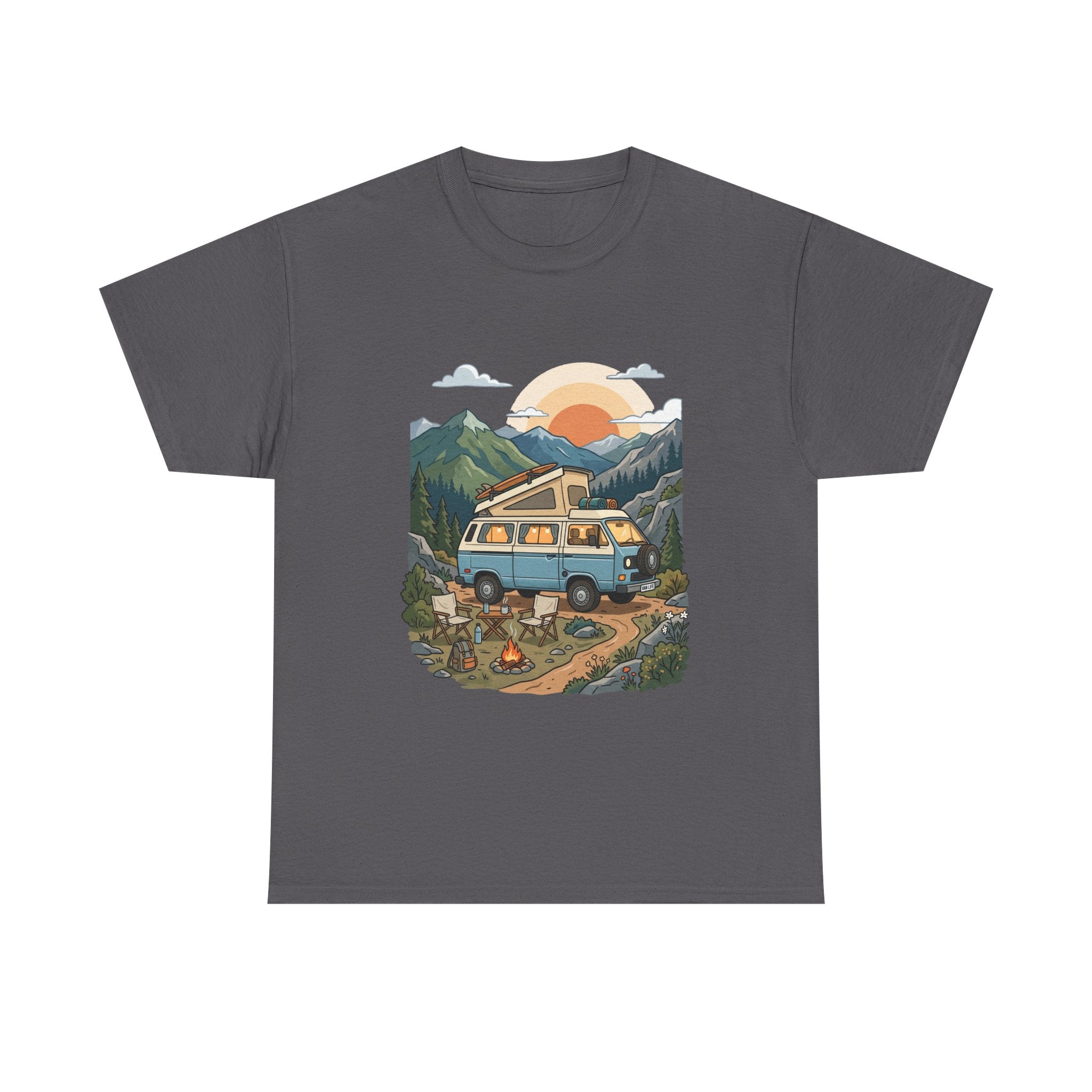 Adventure Van Tee – Retro Camper Roadtrip T-Shirt