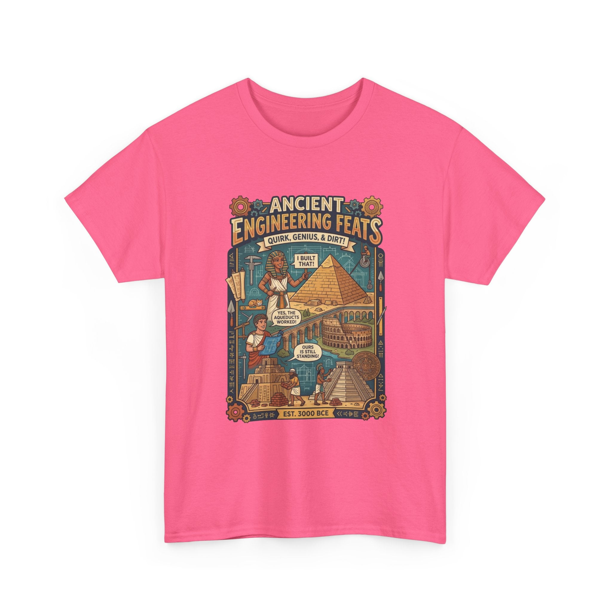 Ancient Engineering Feats Tee Pyramid
