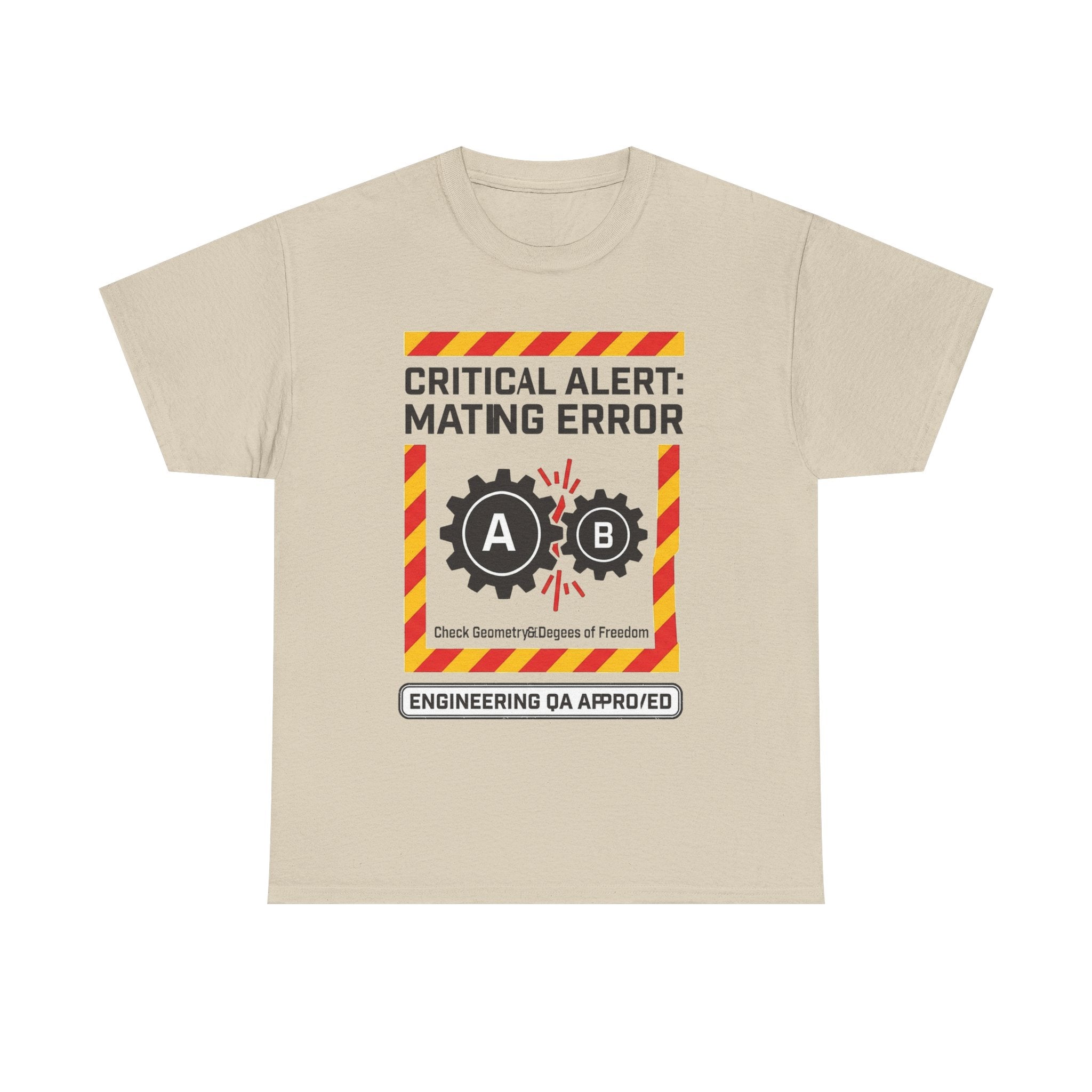 Mating Error T‑Shirt — Funny Engineering QA Alert Tee