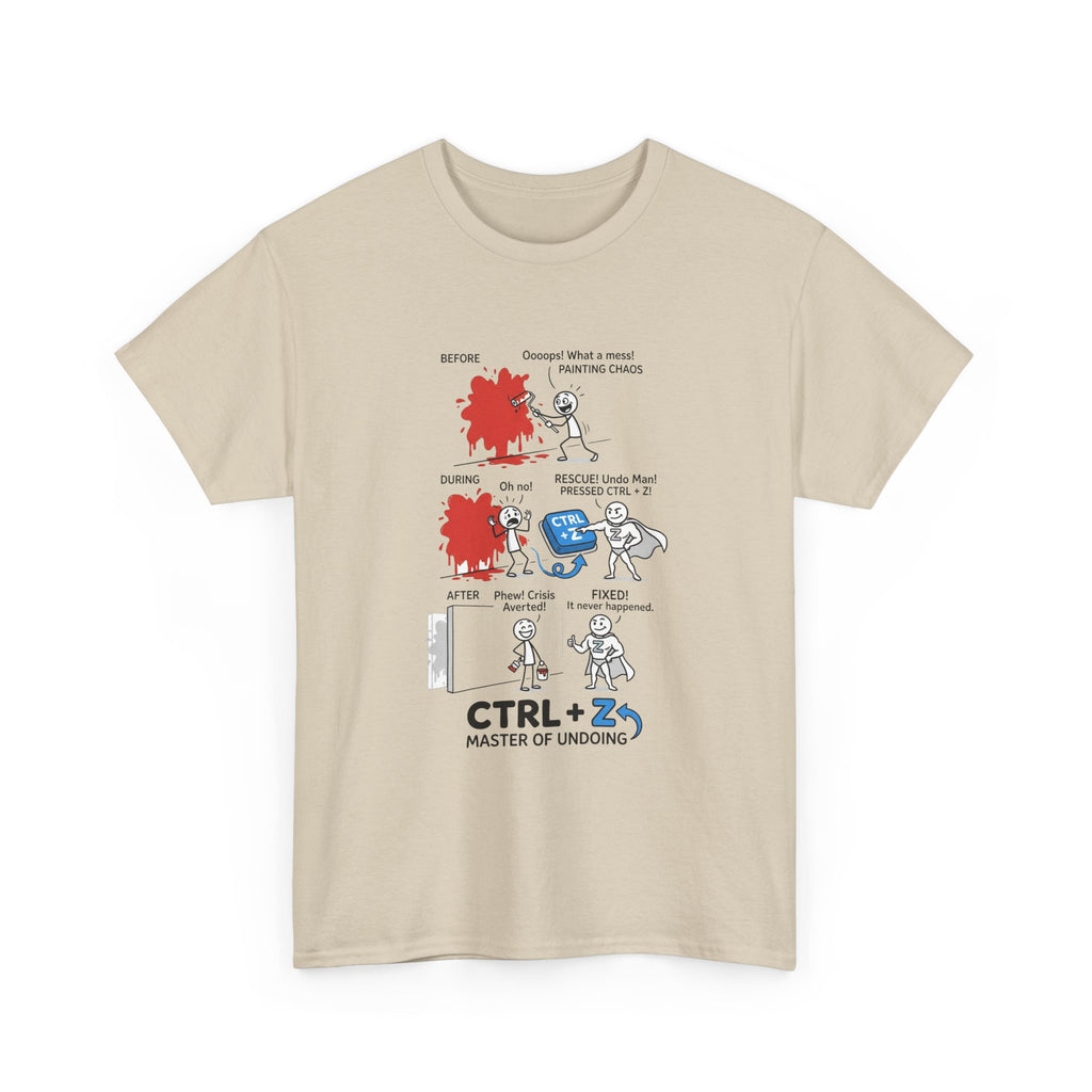 CTRL + Z Master of Undoing T-Shirt