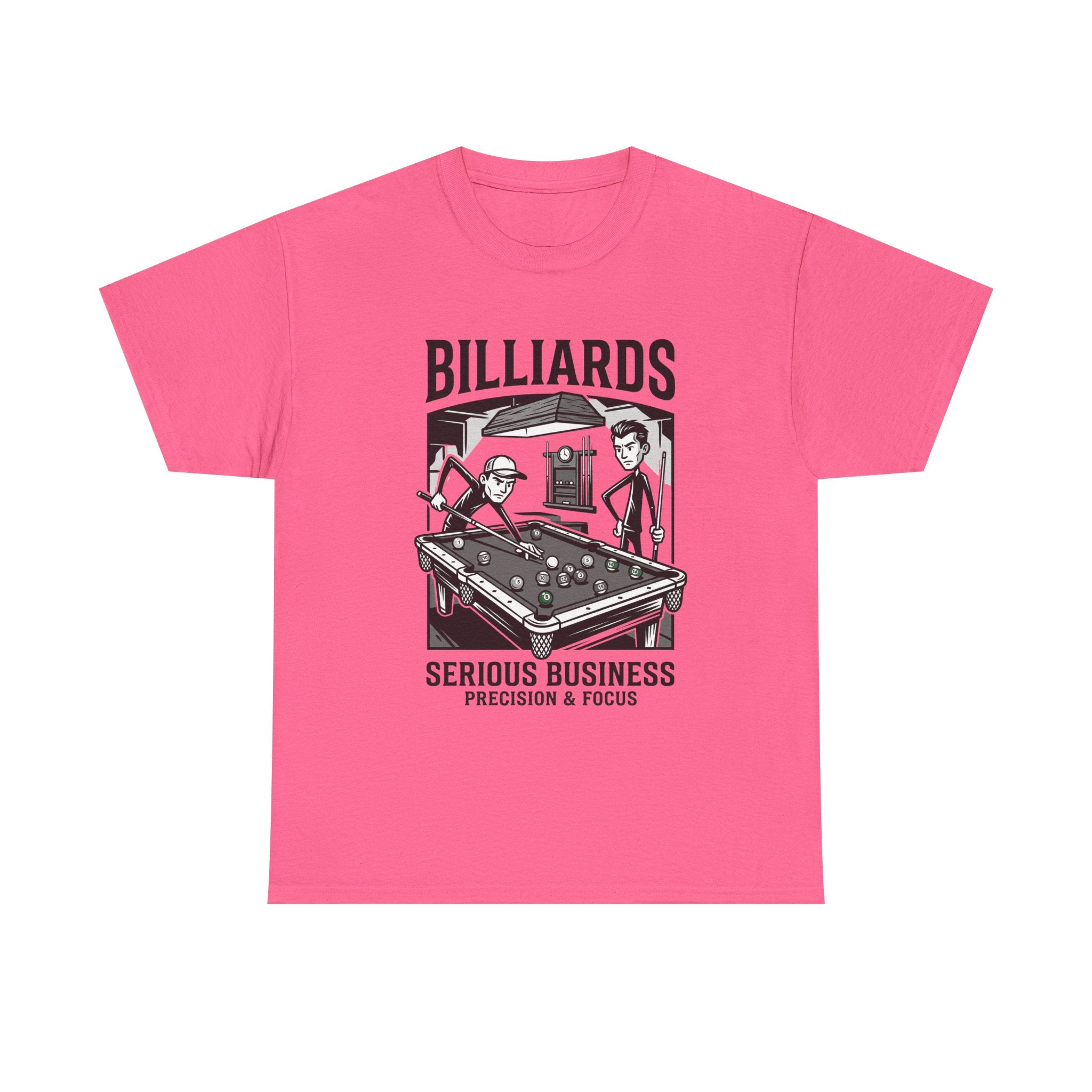 Billiards Tee – "Serious Business" Pool Player T-Shirt