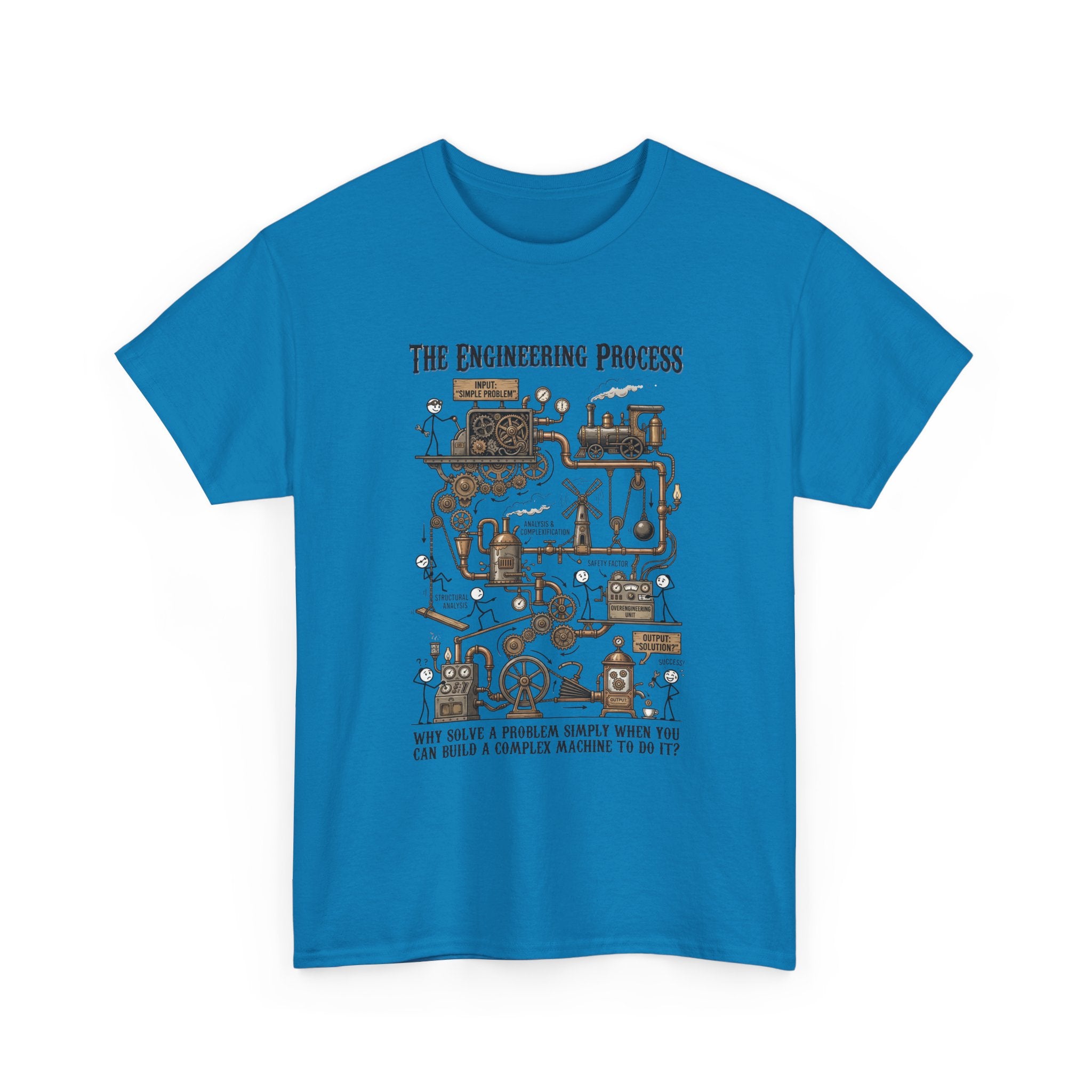 Engineering Process T-Shirt – Over Engineering Tee