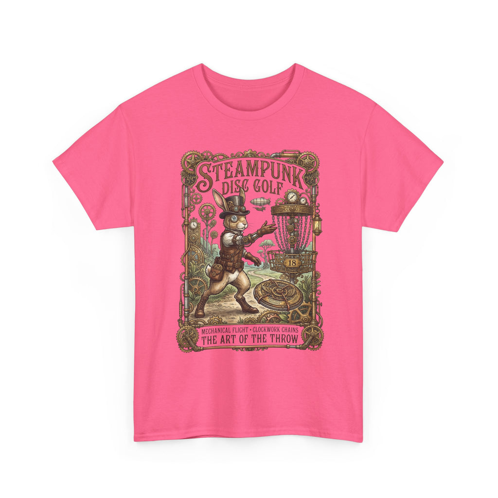 Steampunk Disc Golf T-Shirt — Vintage Victorian Throw Art Tee