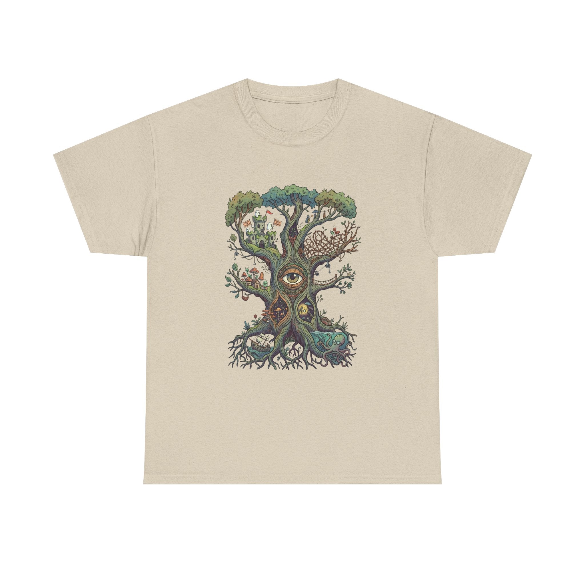 Tree of Life T-Shirt — Mystical Woodland Nature Graphic Tee