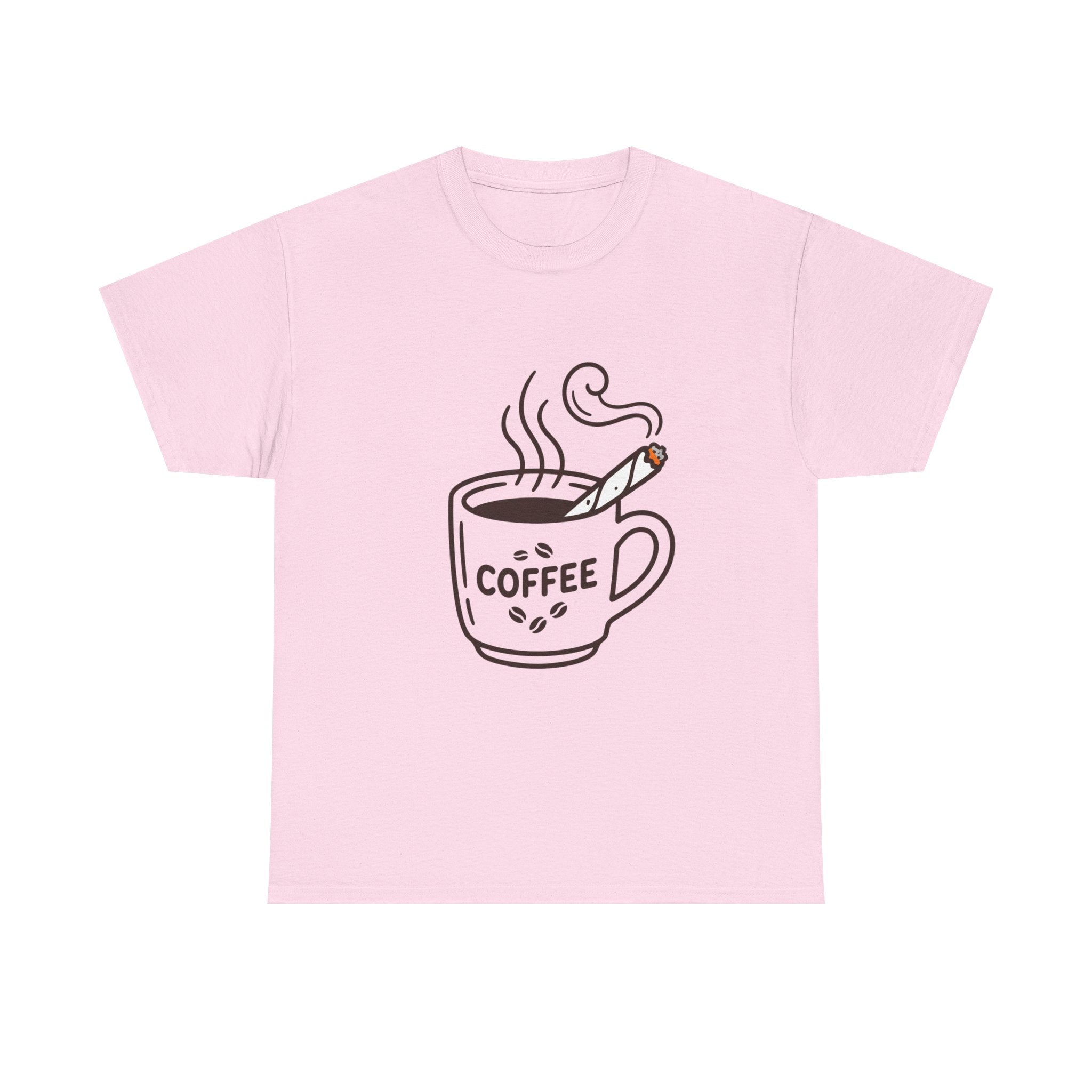 Coffee Cup T-Shirt — Cute Steaming Mug Graphic Tee