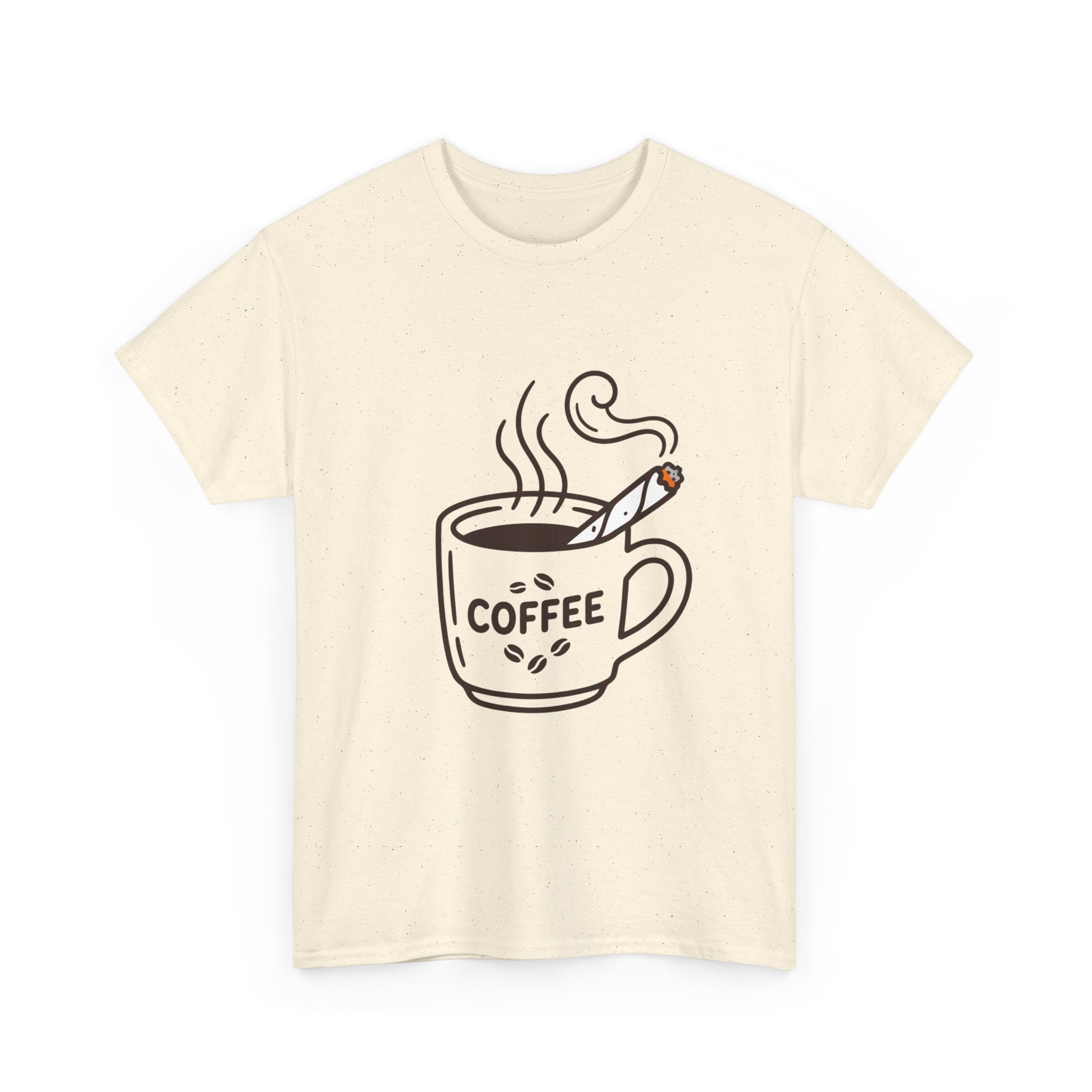 Coffee Cup T-Shirt — Cute Steaming Mug Graphic Tee