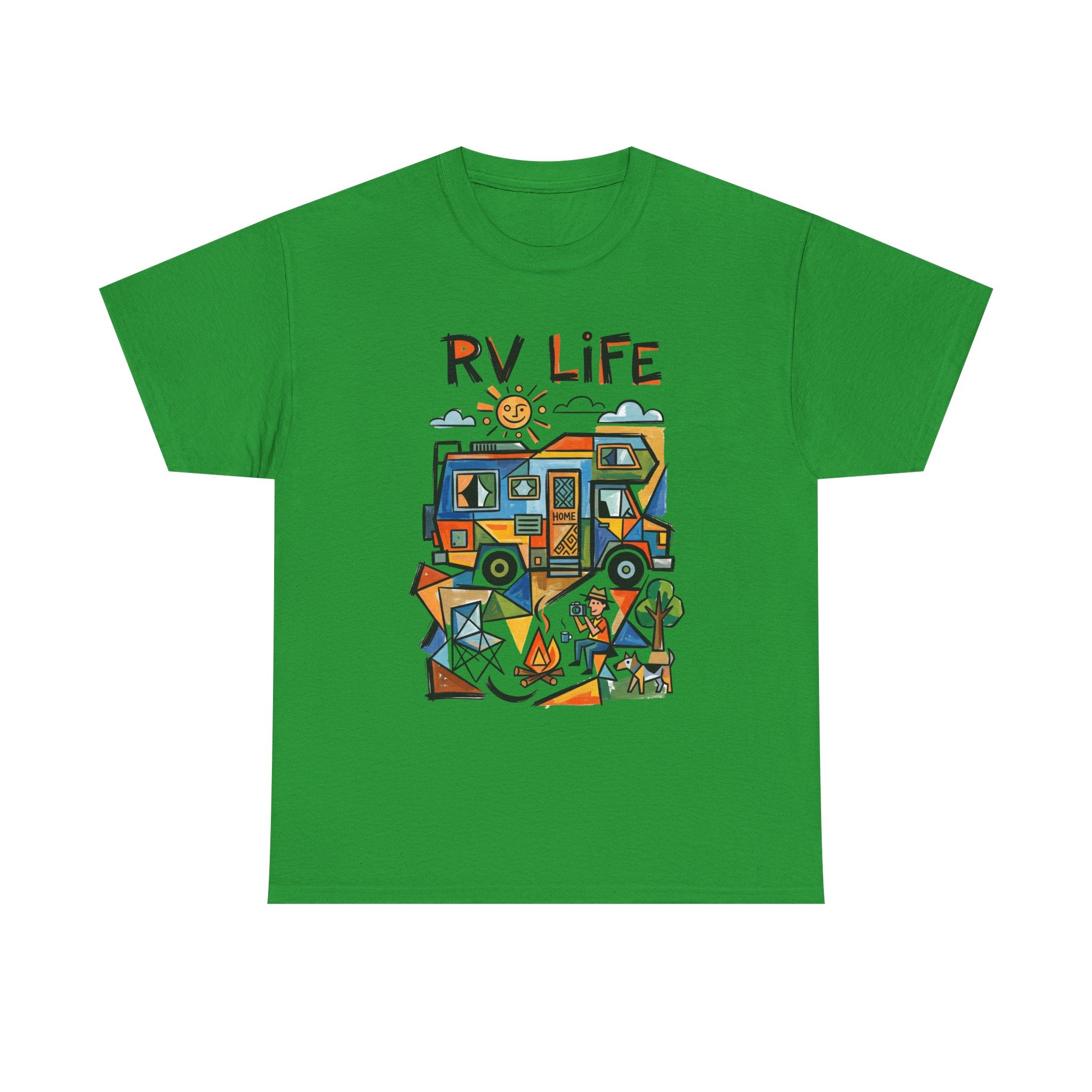 RV Life T-Shirt — Retro Camper Roadtrip Tee for RV Travelers & Campers
