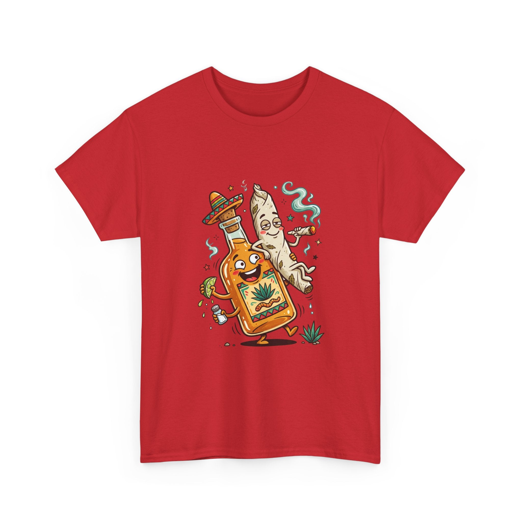 1 Tequila & Taco Dancing T‑Shirt — Funny Mexican Food Party Tee