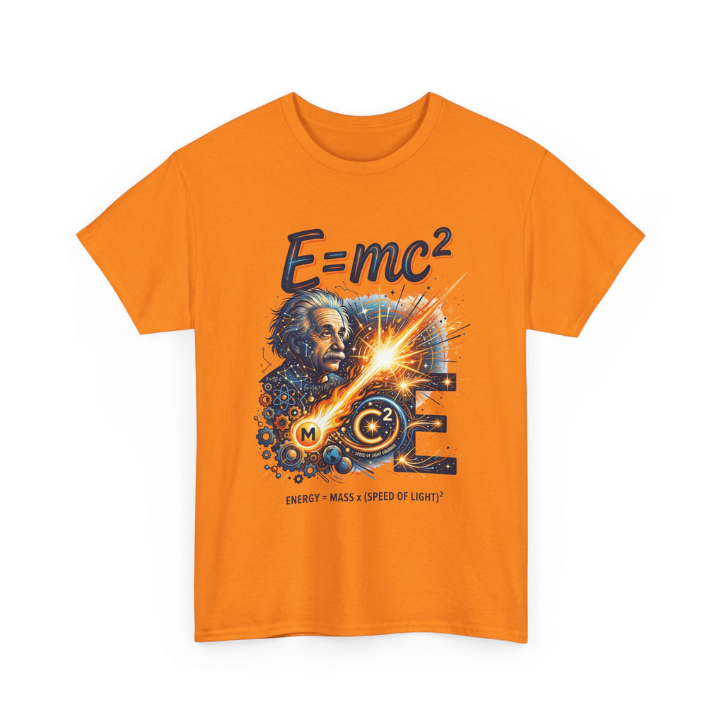 E=mc Einstein Physics T-Shirt — Science Lover Tee