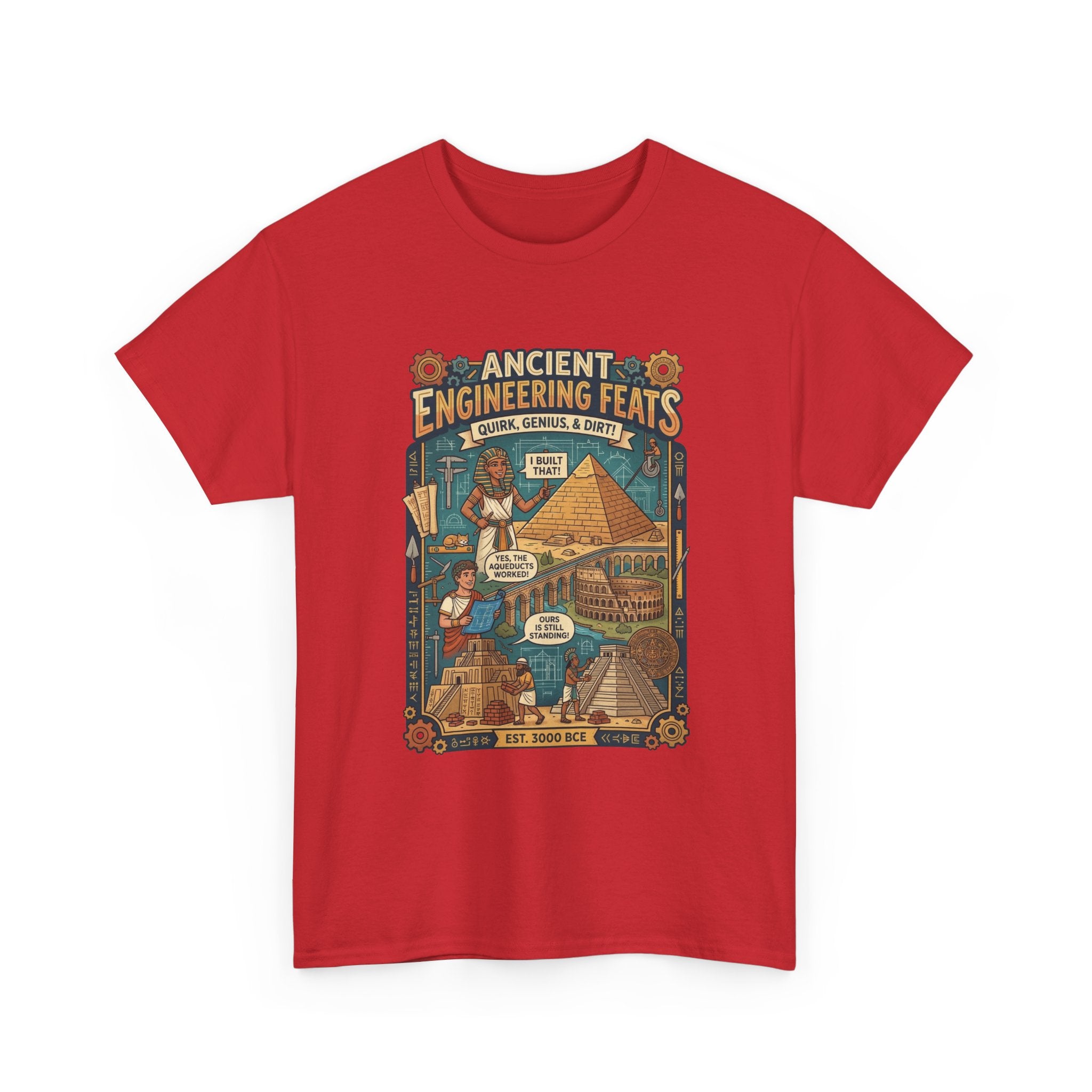 Ancient Engineering Feats Tee Pyramid
