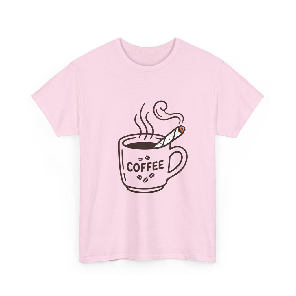 Coffee Cup T-Shirt — Cute Steaming Mug Graphic Tee