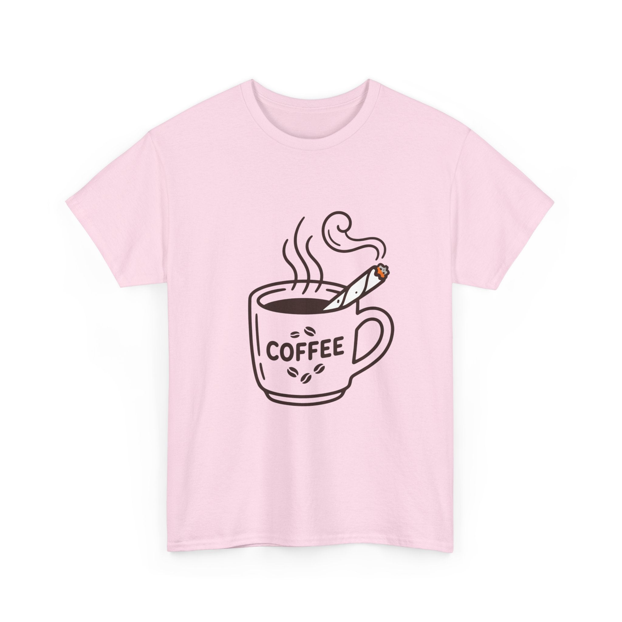 Coffee Cup T-Shirt — Cute Steaming Mug Graphic Tee