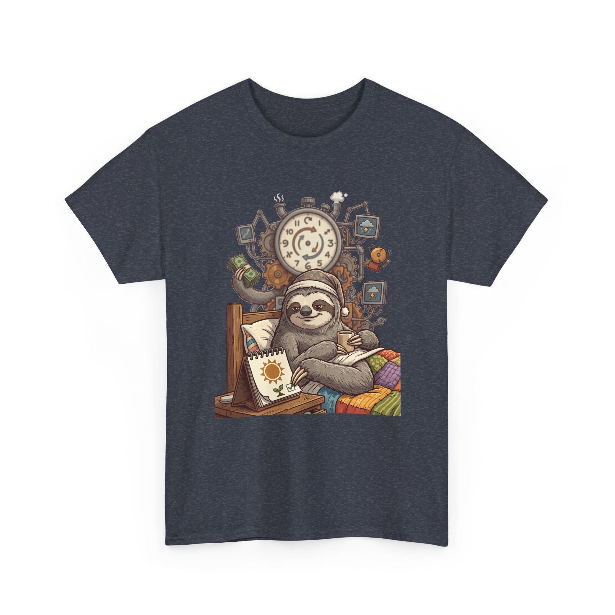 Sloth Cozy Vibes T‑Shirt