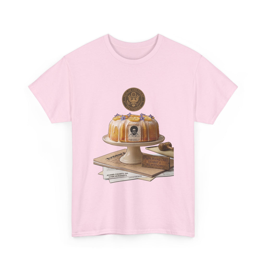 Lemon Pound Cake T‑Shirt — Vintage Baking Illustration Tee