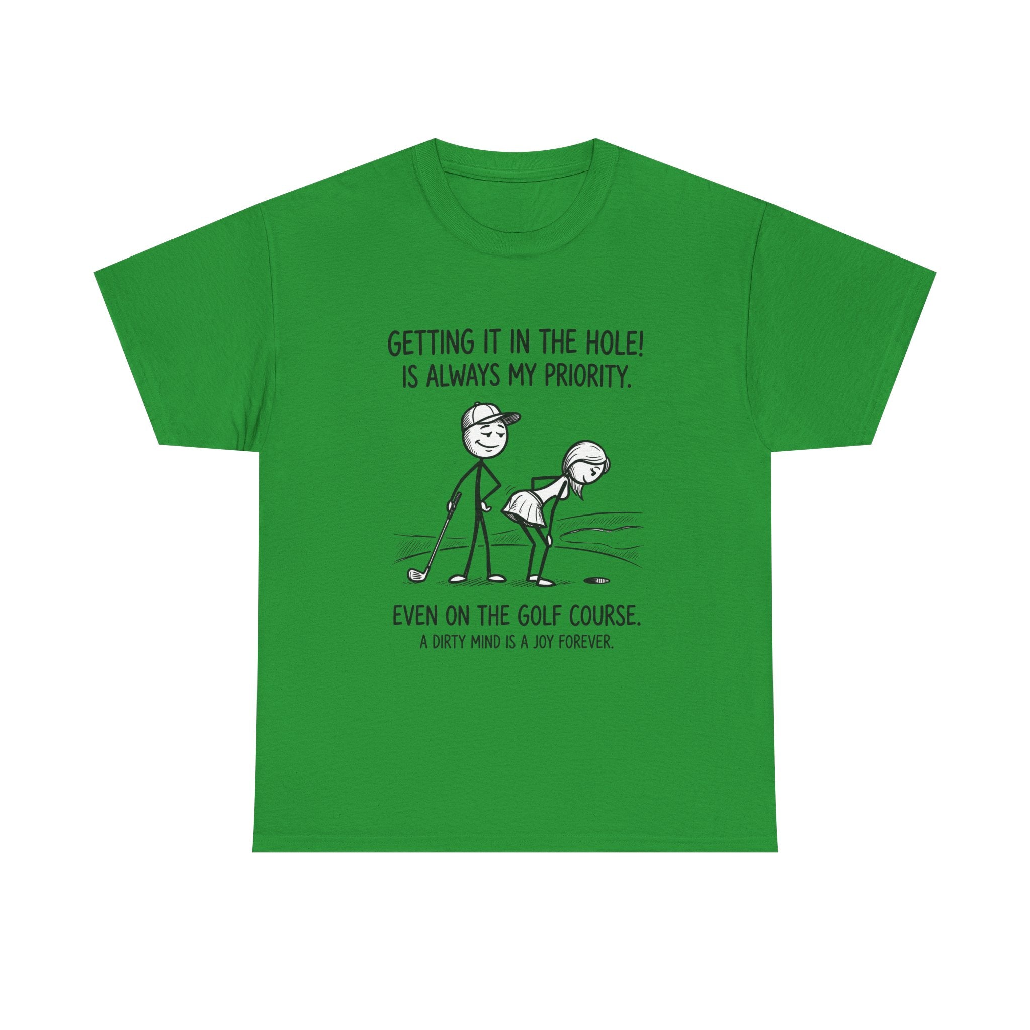 Golf T‑Shirt - "Getting It in the Hole!" Funny Golf Humor Tee