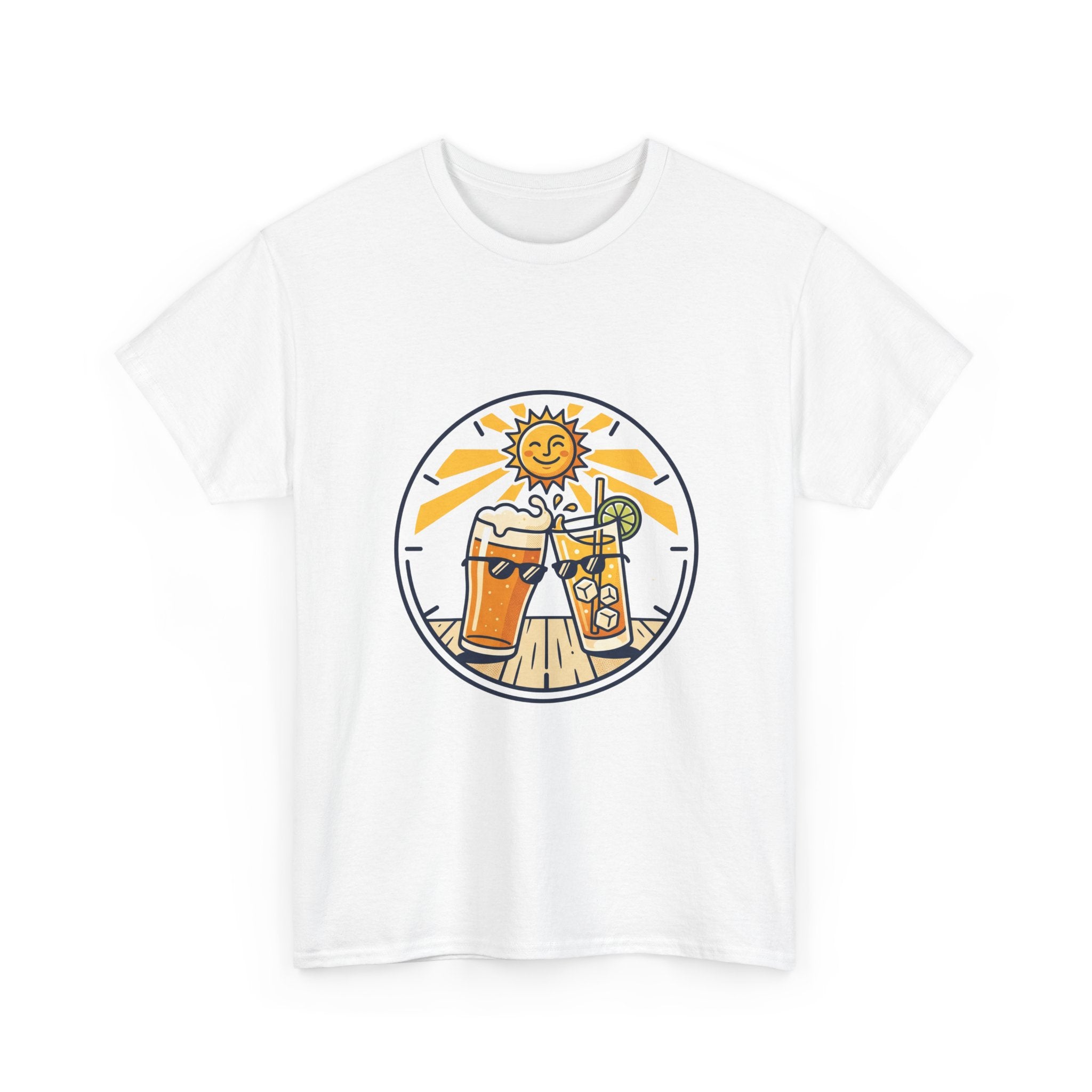Day Drinking T-Shirt — Sunny Beach Drinks Graphic Tee
