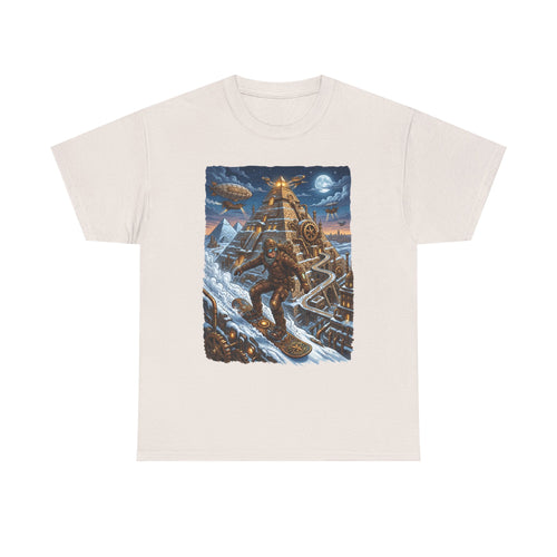 Aztec Pyramid Adventure T-Shirt — Fantasy Explorer Graphic Tee