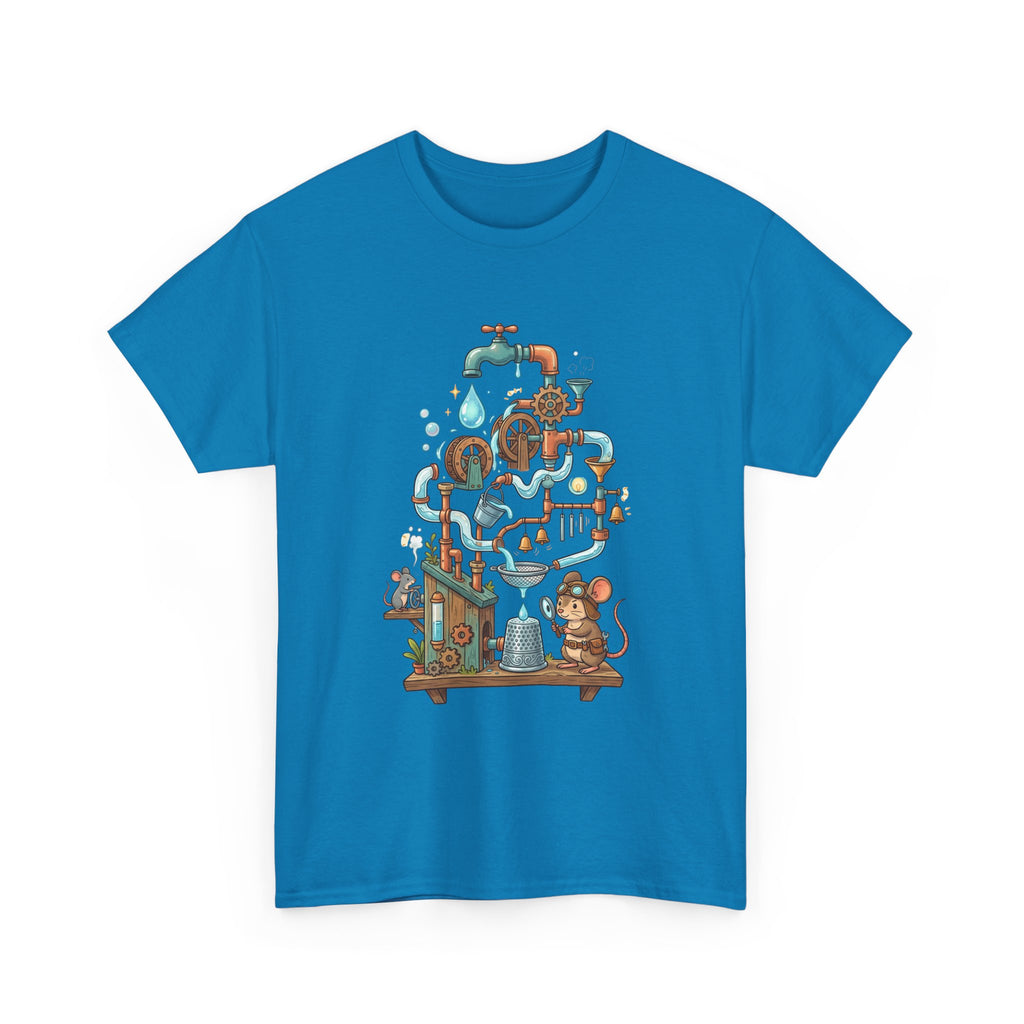 Water Machine T-Shirt — Cute Mouse Contraption Tee
