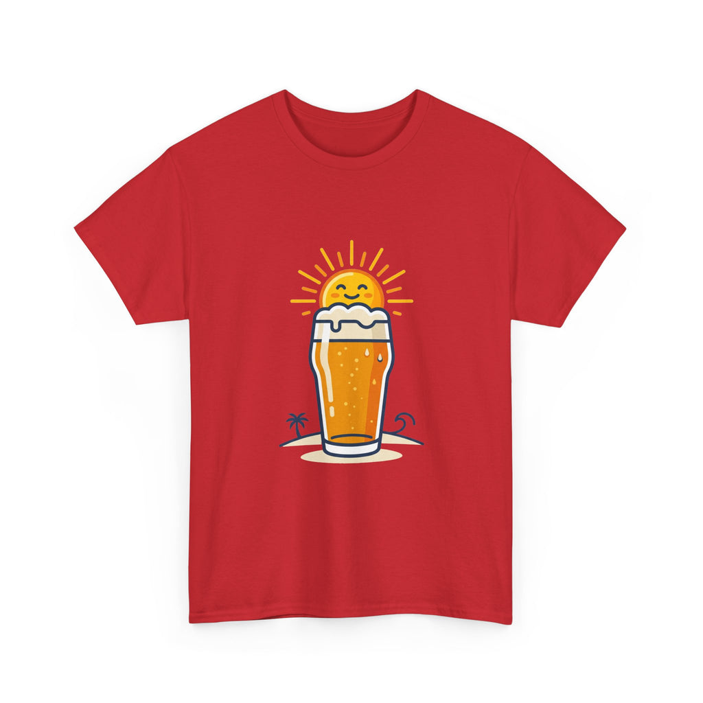Beer Sun Tee — Sunny Beach Beer Graphic T-Shirt