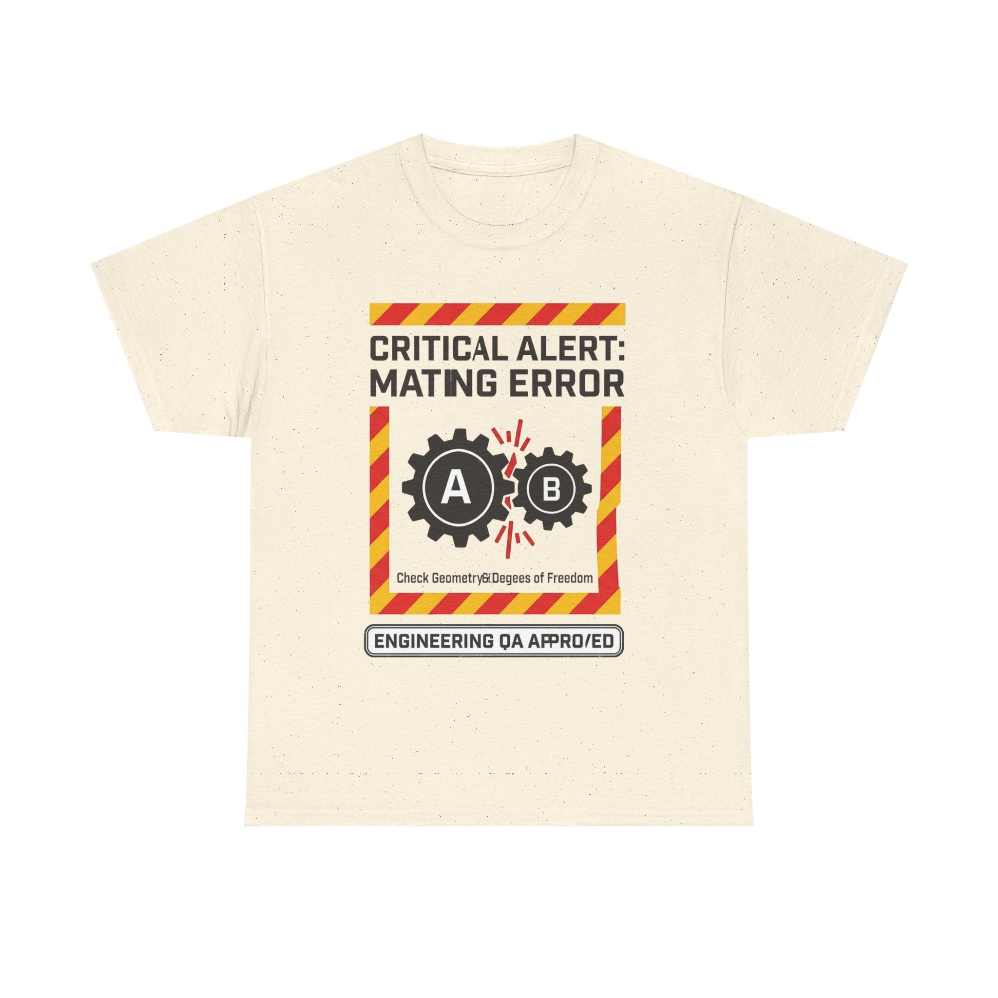 Mating Error T‑Shirt — Funny Engineering QA Alert Tee
