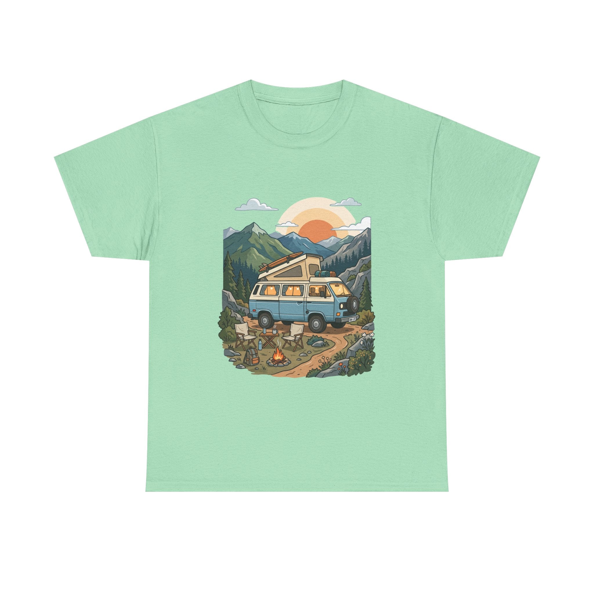 Adventure Van Tee – Retro Camper Roadtrip T-Shirt