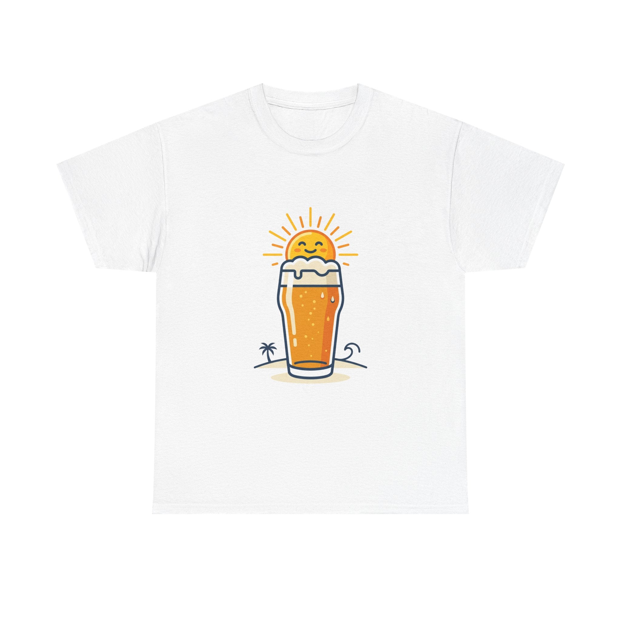 Beer Sun Tee — Sunny Beach Beer Graphic T-Shirt