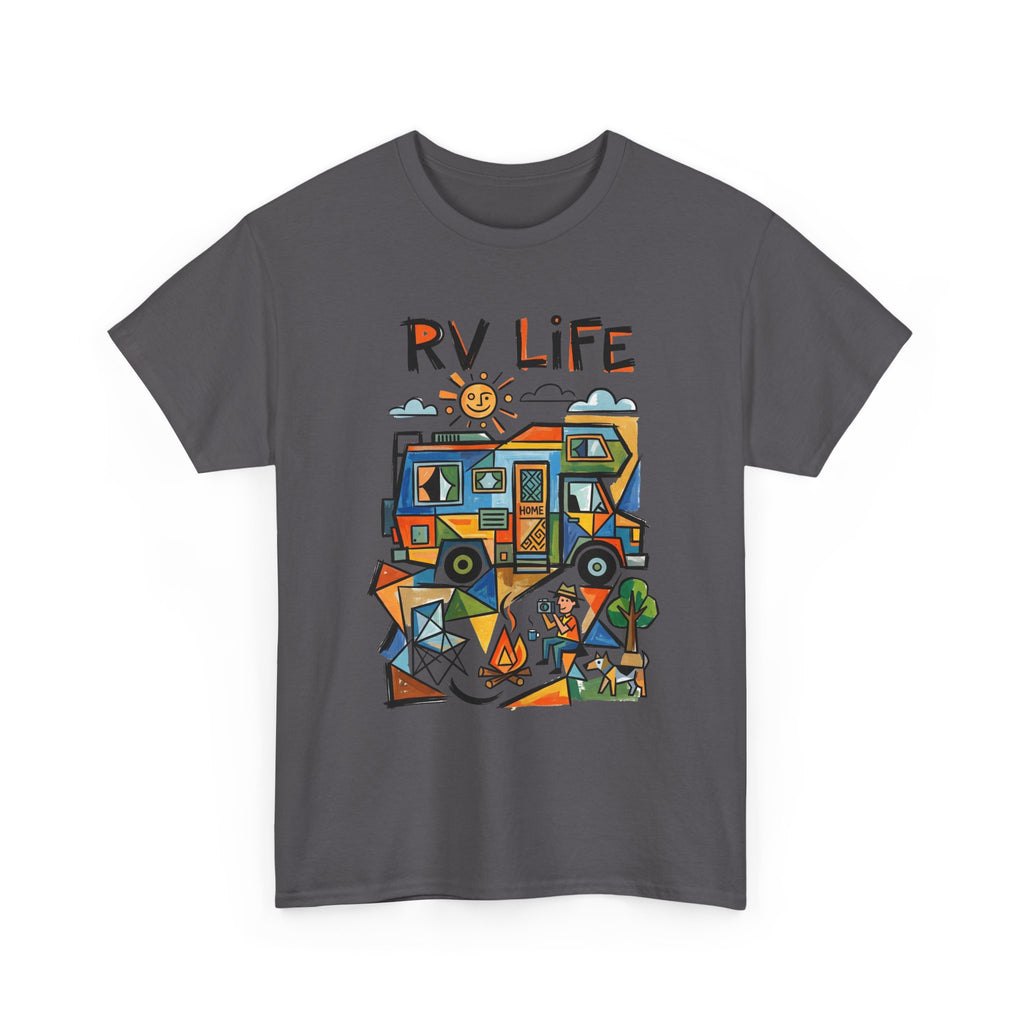RV Life T-Shirt — Retro Camper Roadtrip Tee for RV Travelers & Campers
