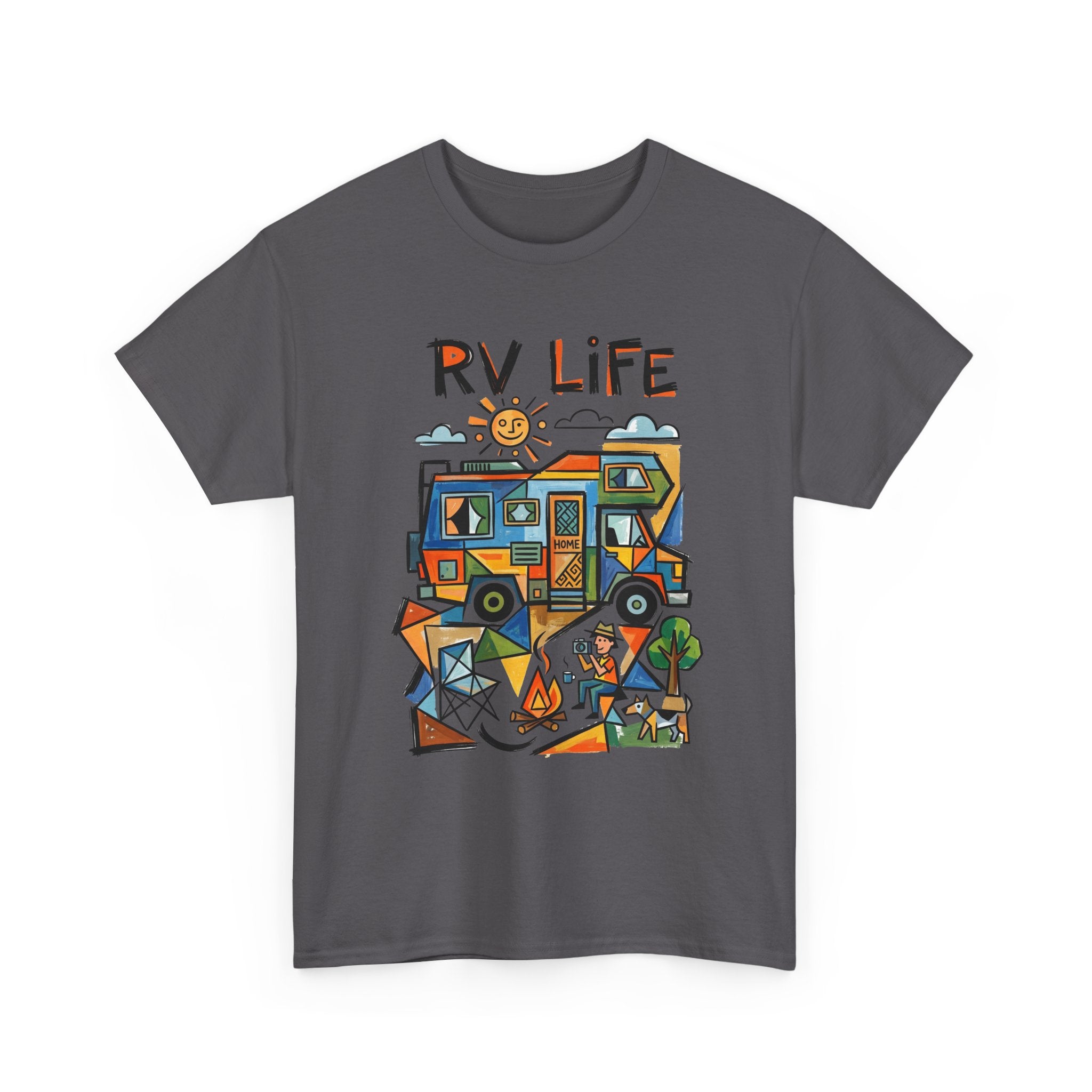 RV Life T-Shirt — Retro Camper Roadtrip Tee for RV Travelers & Campers