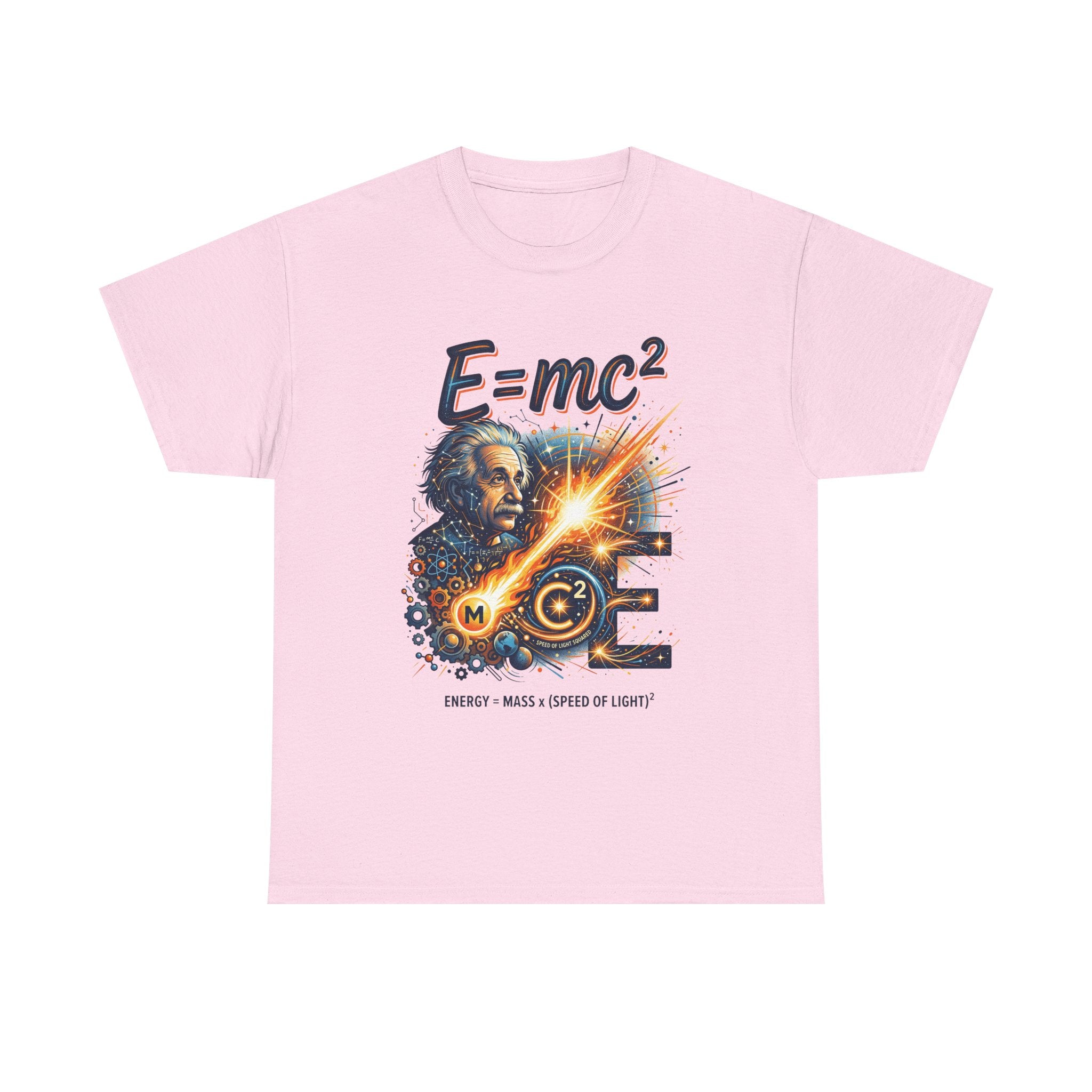 E=mc Einstein Physics T-Shirt — Science Lover Tee