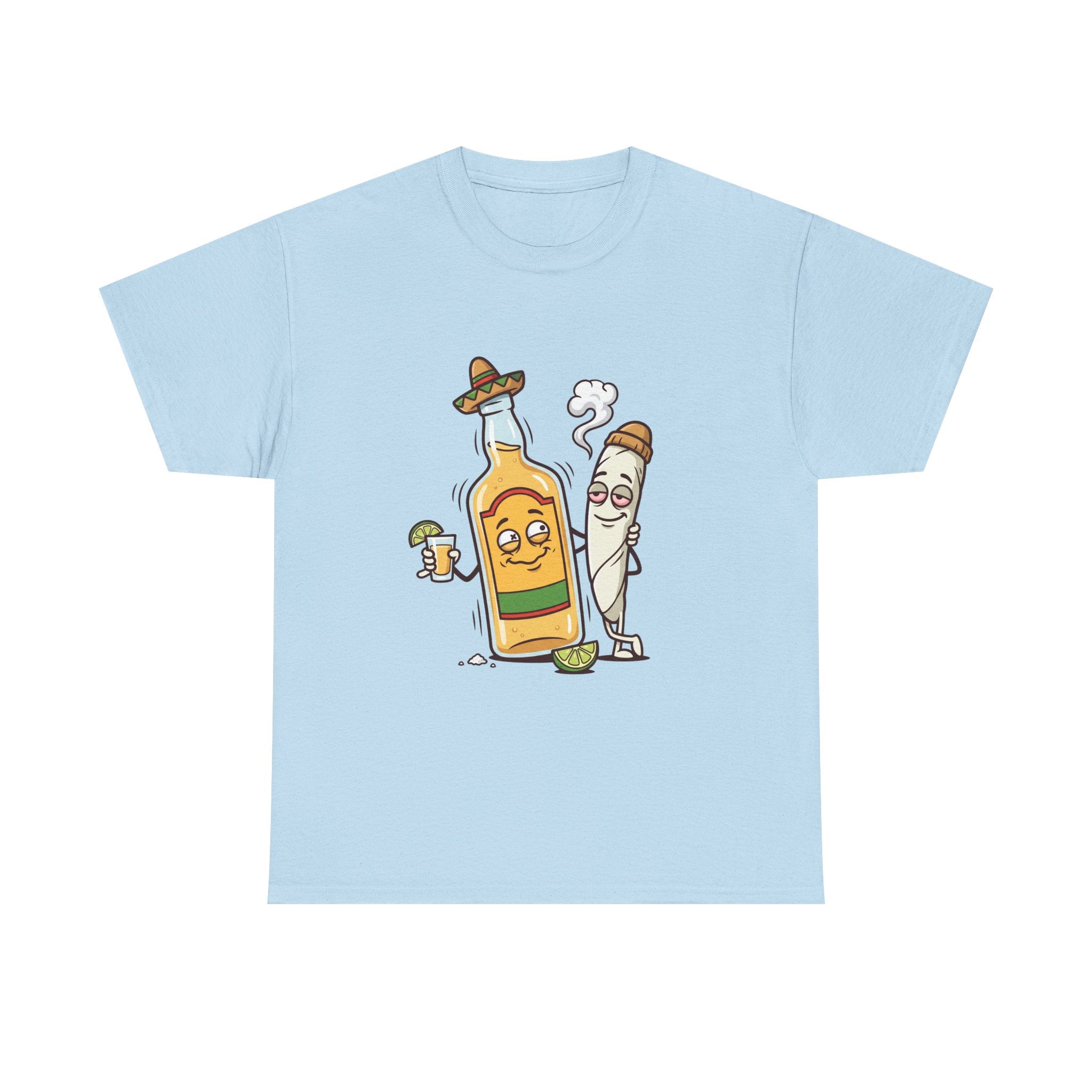 Tequila & Joint Funny Graphic Tee