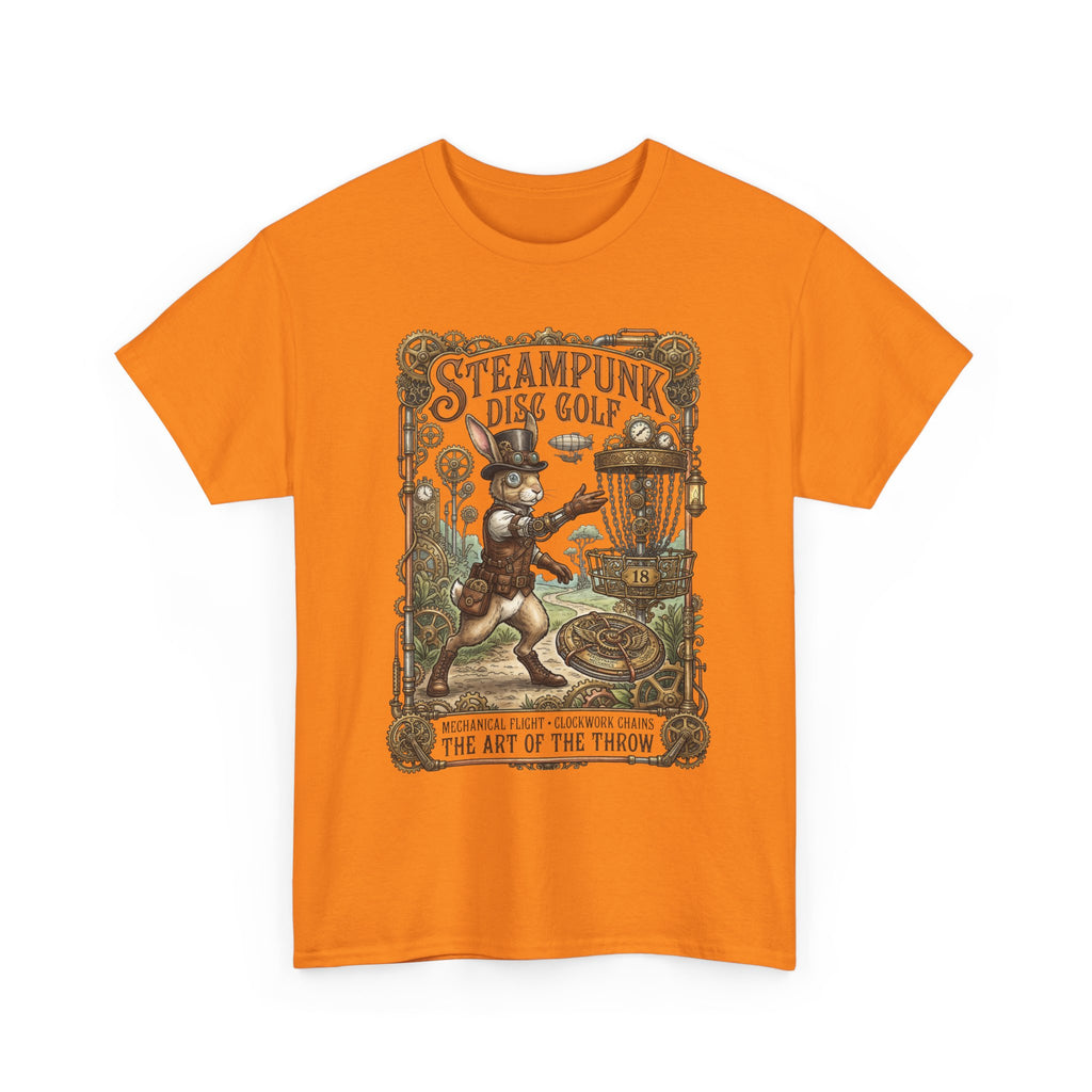 Steampunk Disc Golf T-Shirt — Vintage Victorian Throw Art Tee