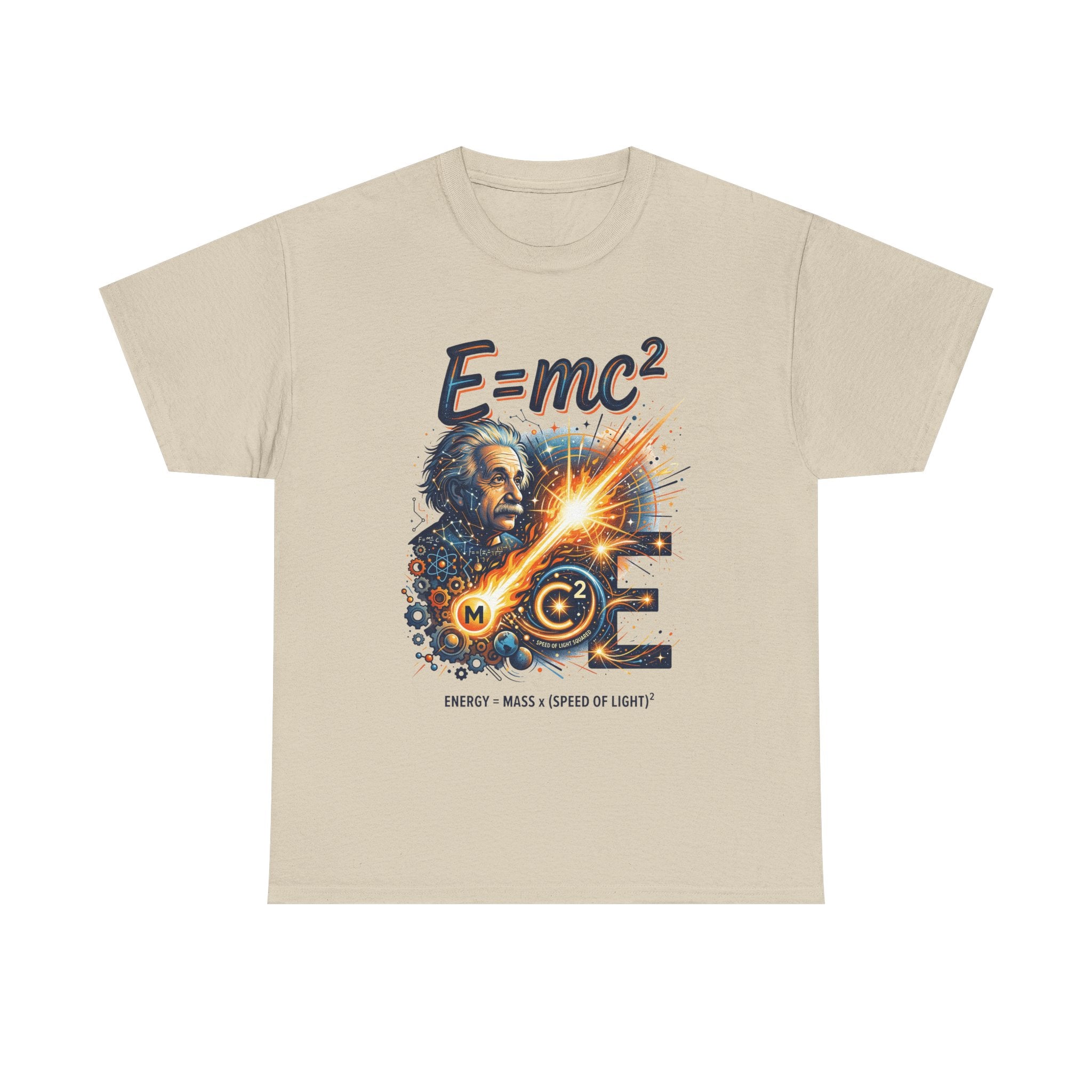 E=mc Einstein Physics T-Shirt — Science Lover Tee