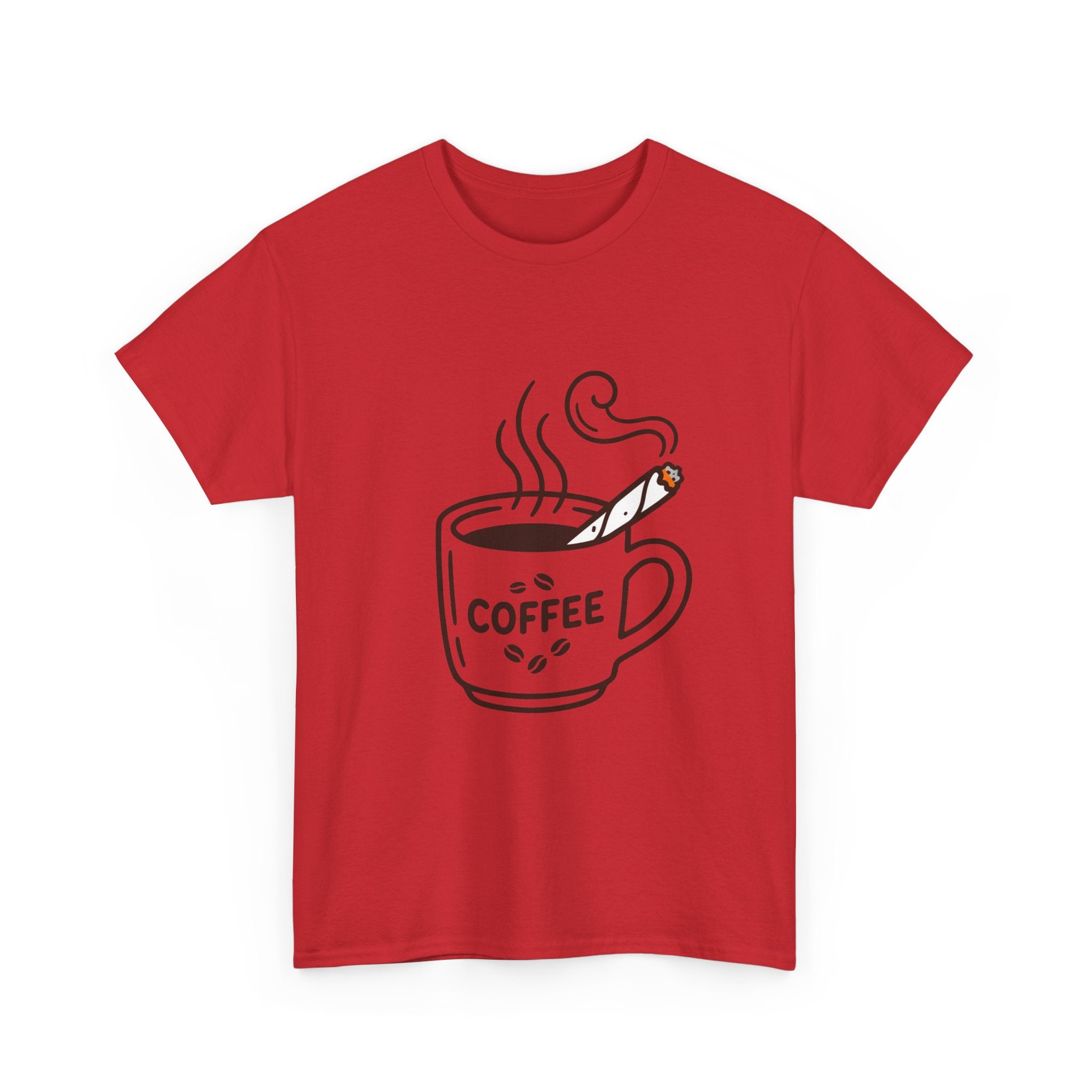 Coffee Cup T-Shirt — Cute Steaming Mug Graphic Tee
