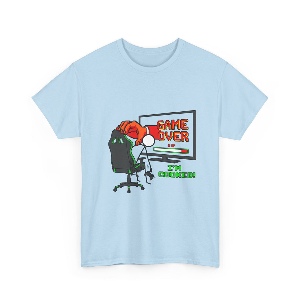 Gamer "Game Over I'm Cooked" T-Shirt