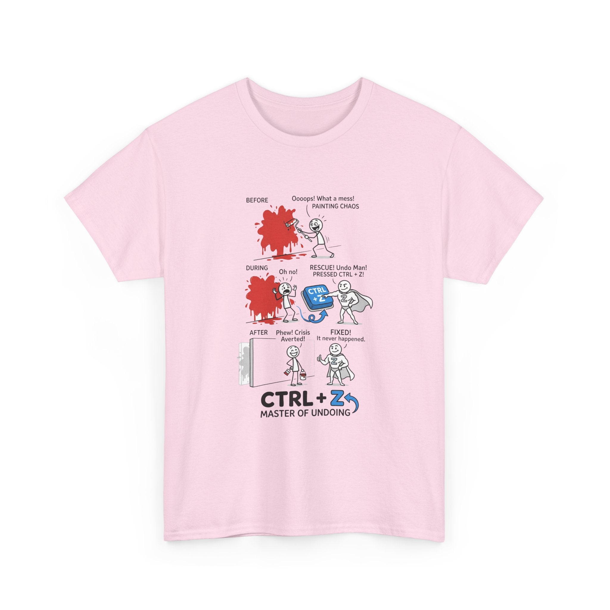 CTRL + Z Master of Undoing T-Shirt
