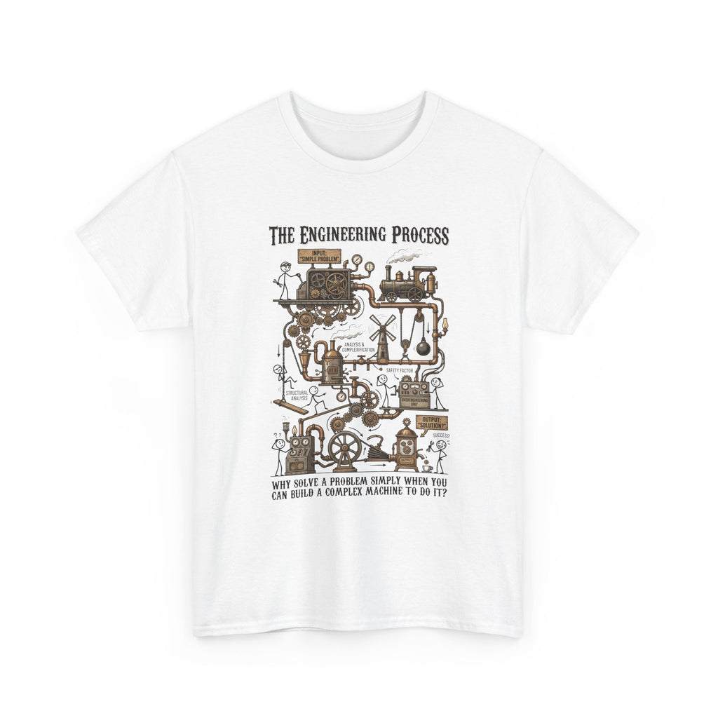 Engineering Process T-Shirt – Over Engineering Tee