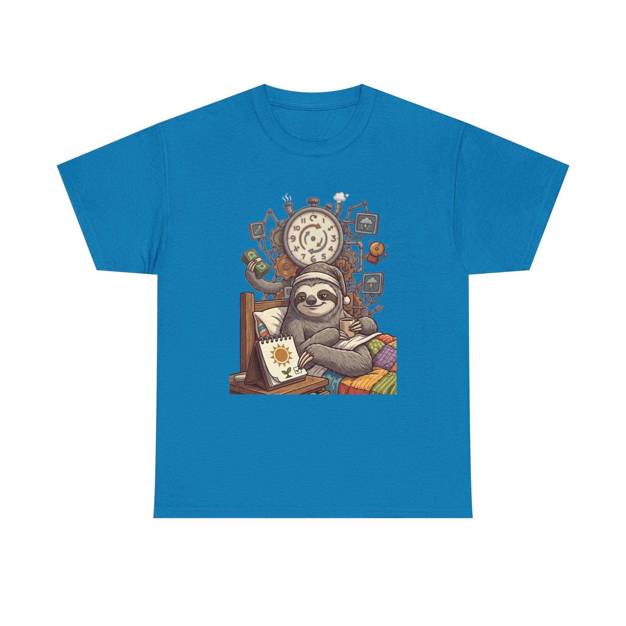 Sloth Cozy Vibes T‑Shirt