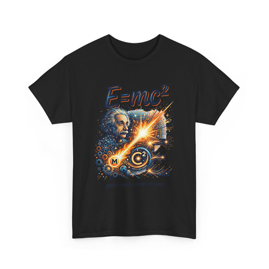 E=mc Einstein Physics T-Shirt — Science Lover Tee
