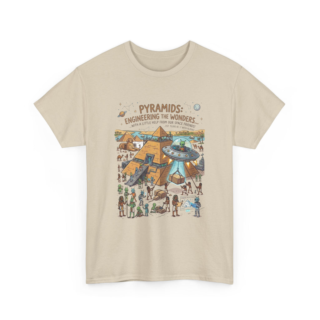Pyramids: Engineering the Wonders Graphic Tee