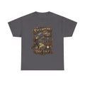 Steampunk Disc Golf T‑Shirt – Vintage Industrial Disc Golf Tee