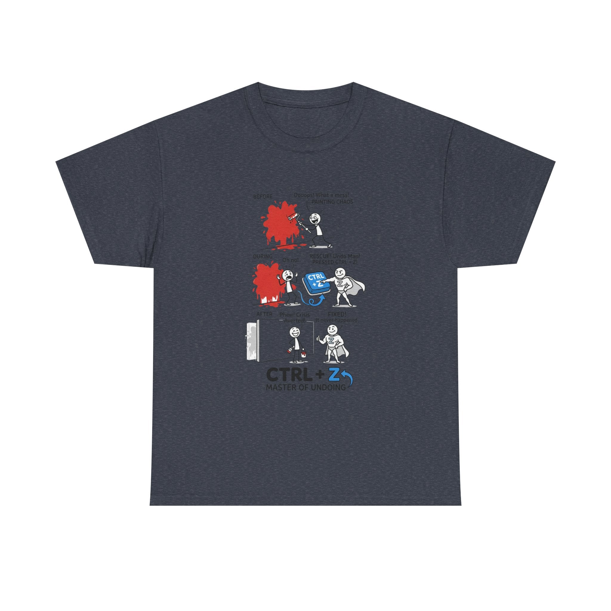 CTRL + Z Master of Undoing T-Shirt