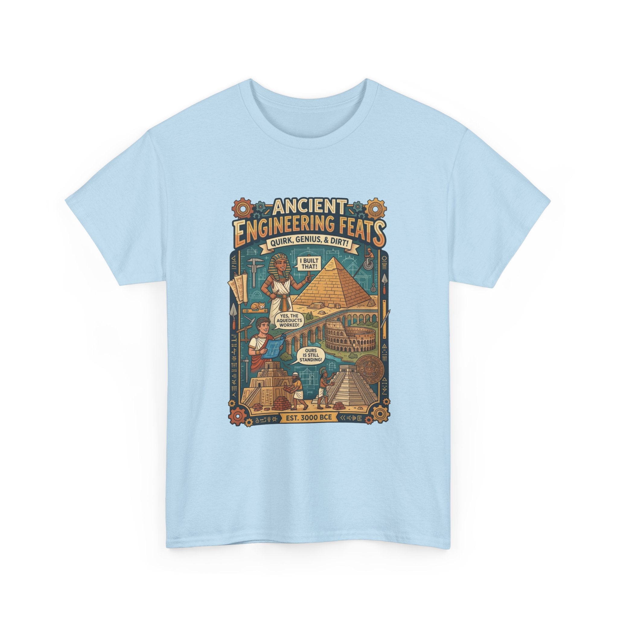 Ancient Engineering Feats Tee Pyramid