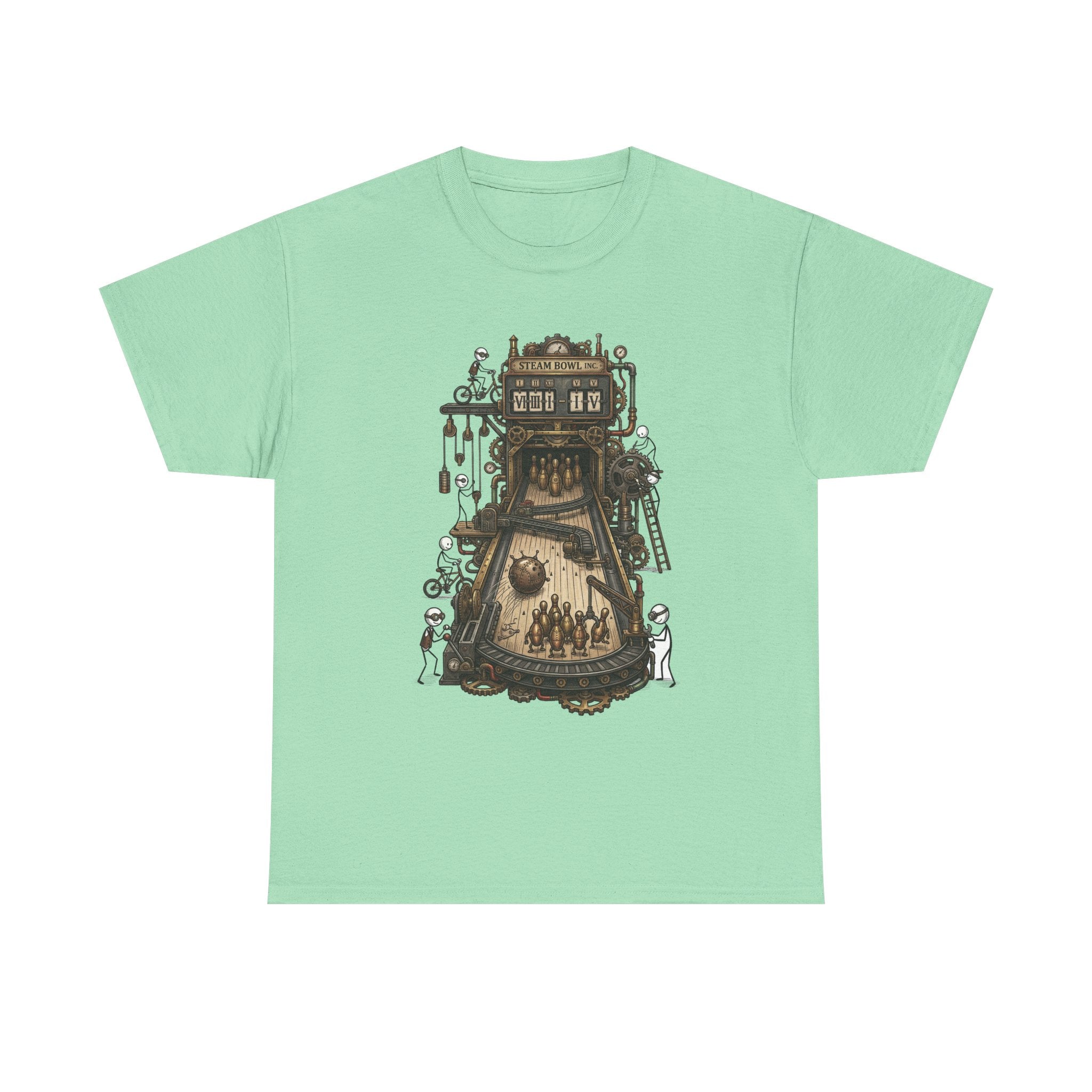 T-Shirt — Steampunk Bowling Tee