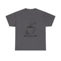 Coffee and a Joint Tee — Cannabis Coffee Minimalist T‑Shirt