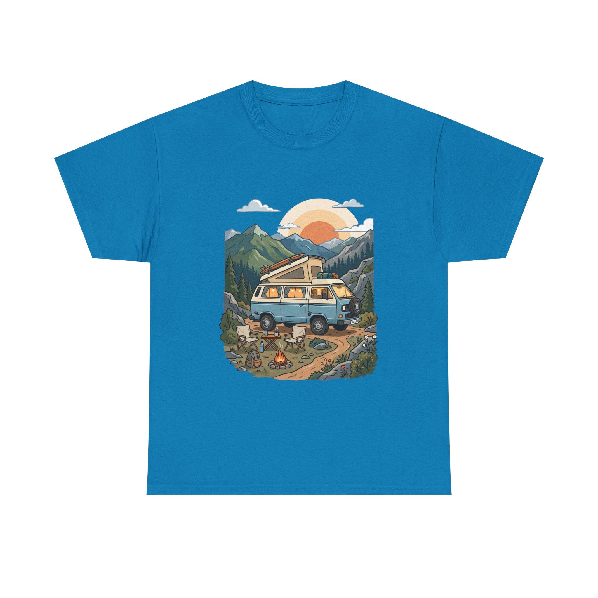 Adventure Van Tee – Retro Camper Roadtrip T-Shirt