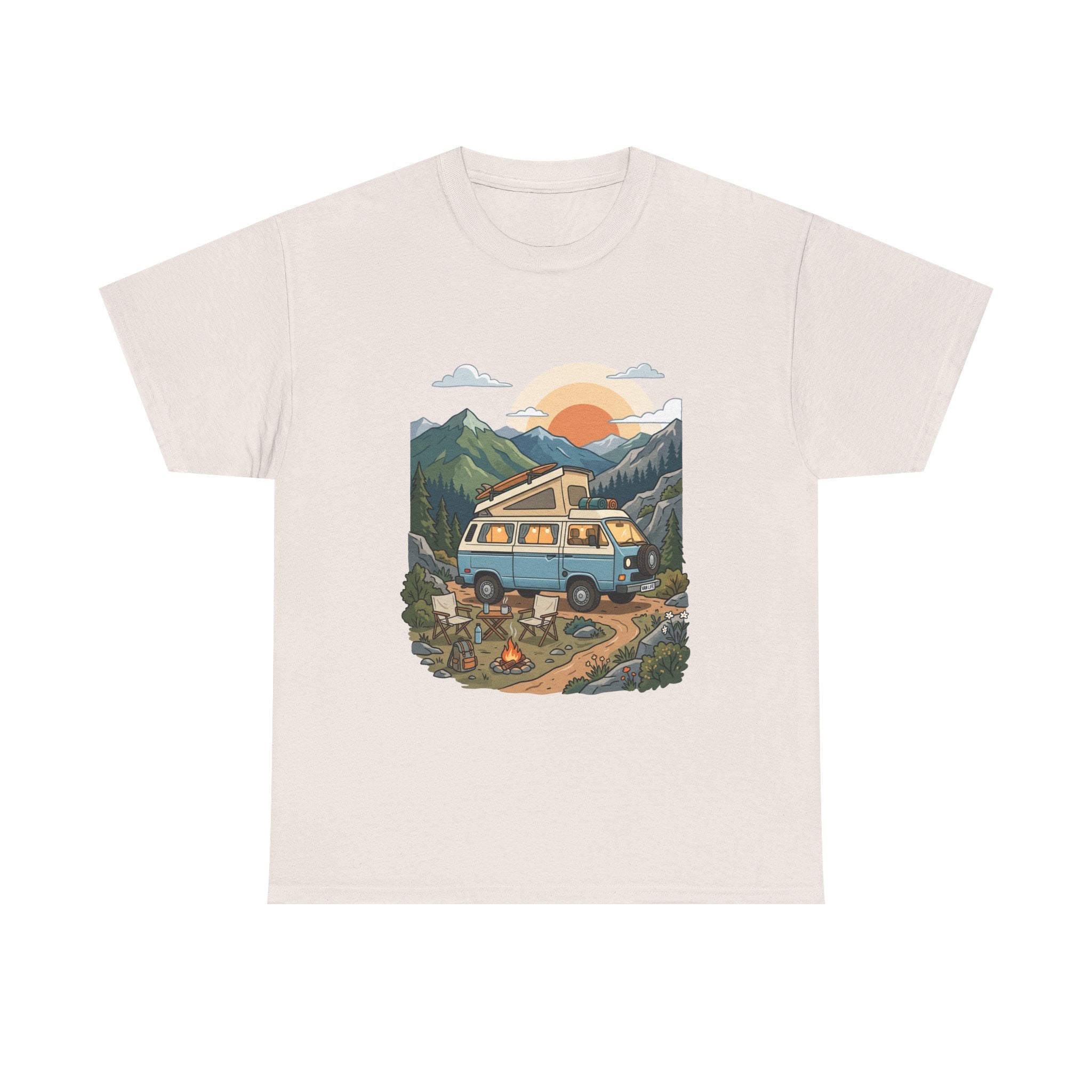 Adventure Van Tee – Retro Camper Roadtrip T-Shirt
