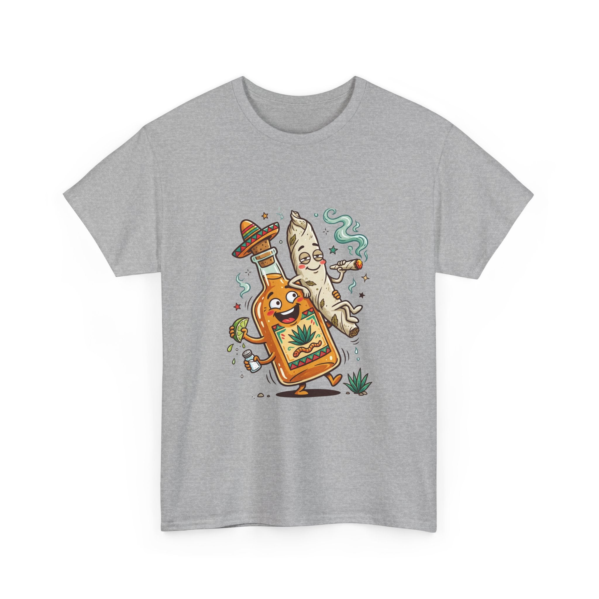 1 Tequila & Taco Dancing T‑Shirt — Funny Mexican Food Party Tee