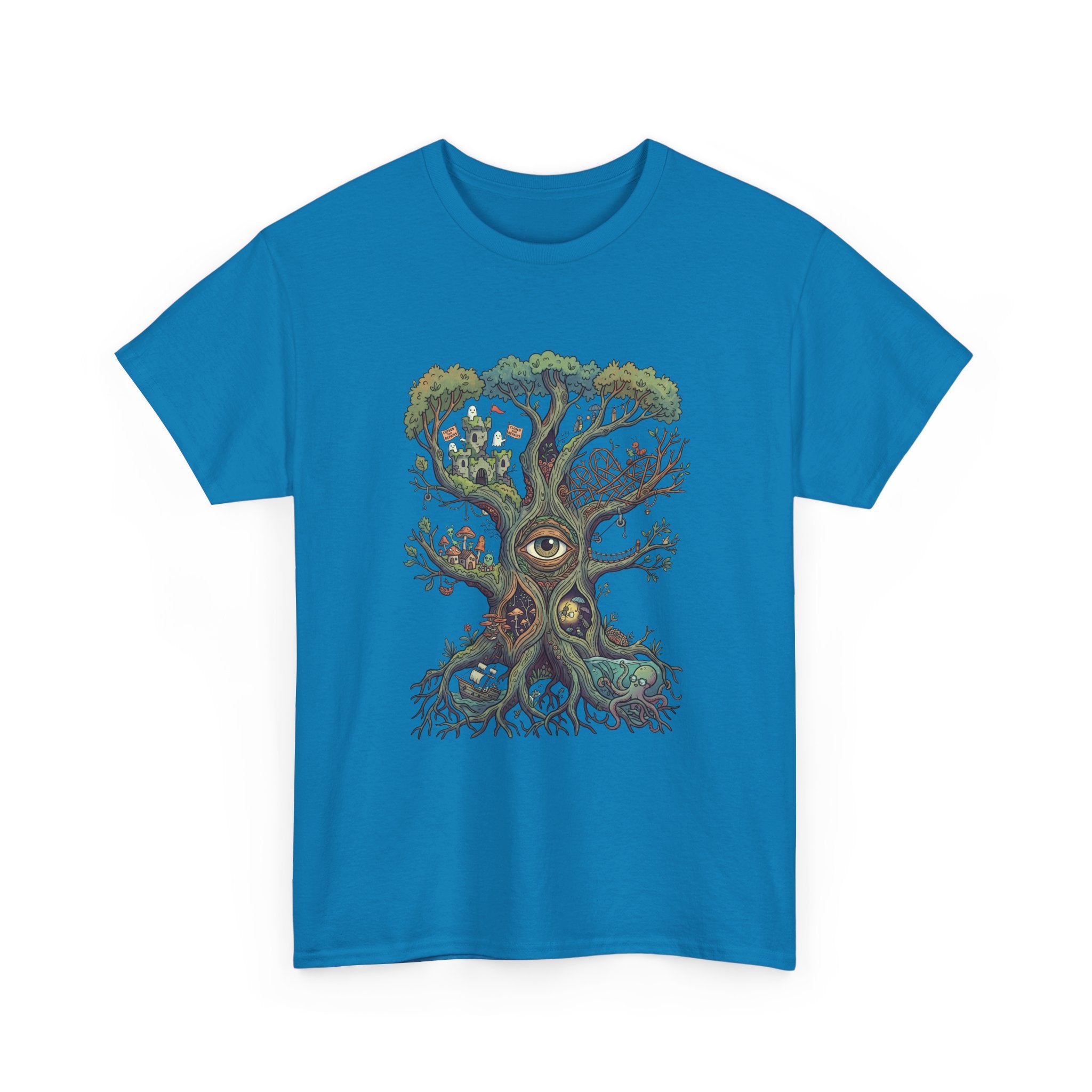 Tree of Life T-Shirt — Mystical Woodland Nature Graphic Tee