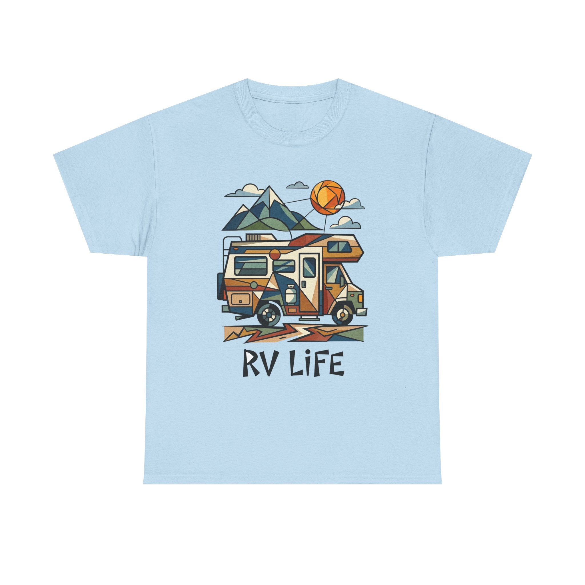 RV Life T‑Shirt — Vintage Camper Graphic Tee for RVers & Road Trip Lovers
