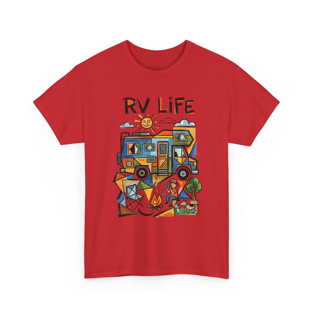 RV Life T-Shirt — Retro Camper Roadtrip Tee for RV Travelers & Campers